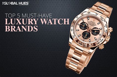 top 5 luxury watch brands